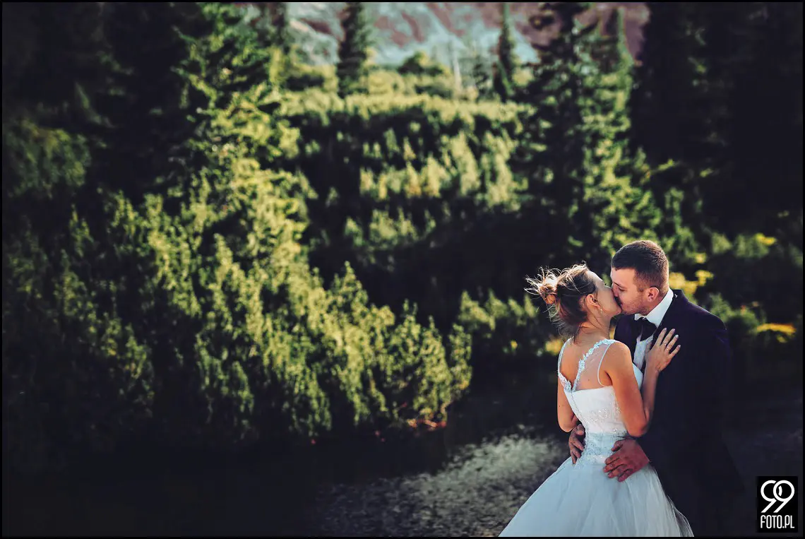 Opactwo Cystersów Mogiła, Plener ślubny Czarny Staw Gąsienicowy, Sesja zdjęciowa Kasprowy Wierch