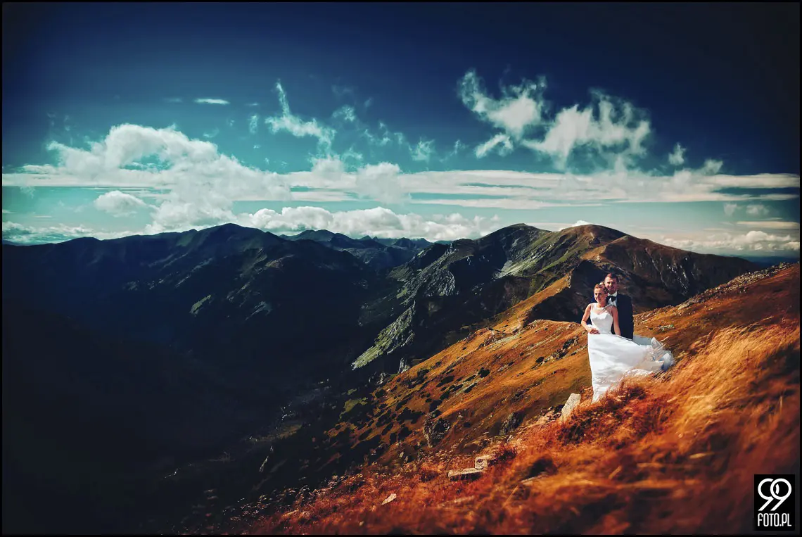 Opactwo Cystersów Mogiła, Plener ślubny Czarny Staw Gąsienicowy, Sesja zdjęciowa Kasprowy Wierch