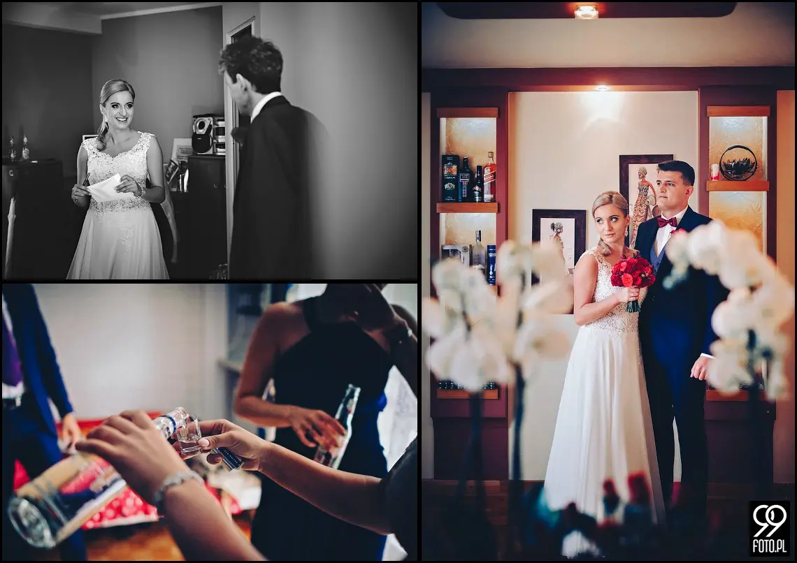 Fotograf ślubny Skawina, Zdjęcia ślubne Restauracja Stek