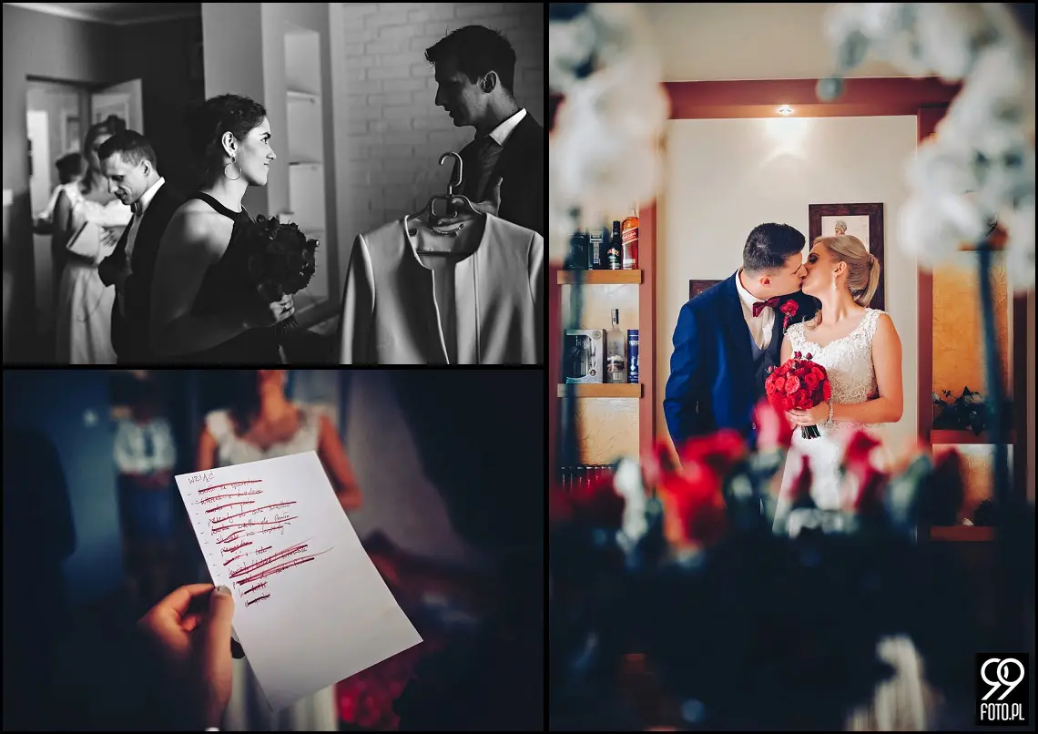 Fotograf ślubny Skawina, Zdjęcia ślubne Restauracja Stek