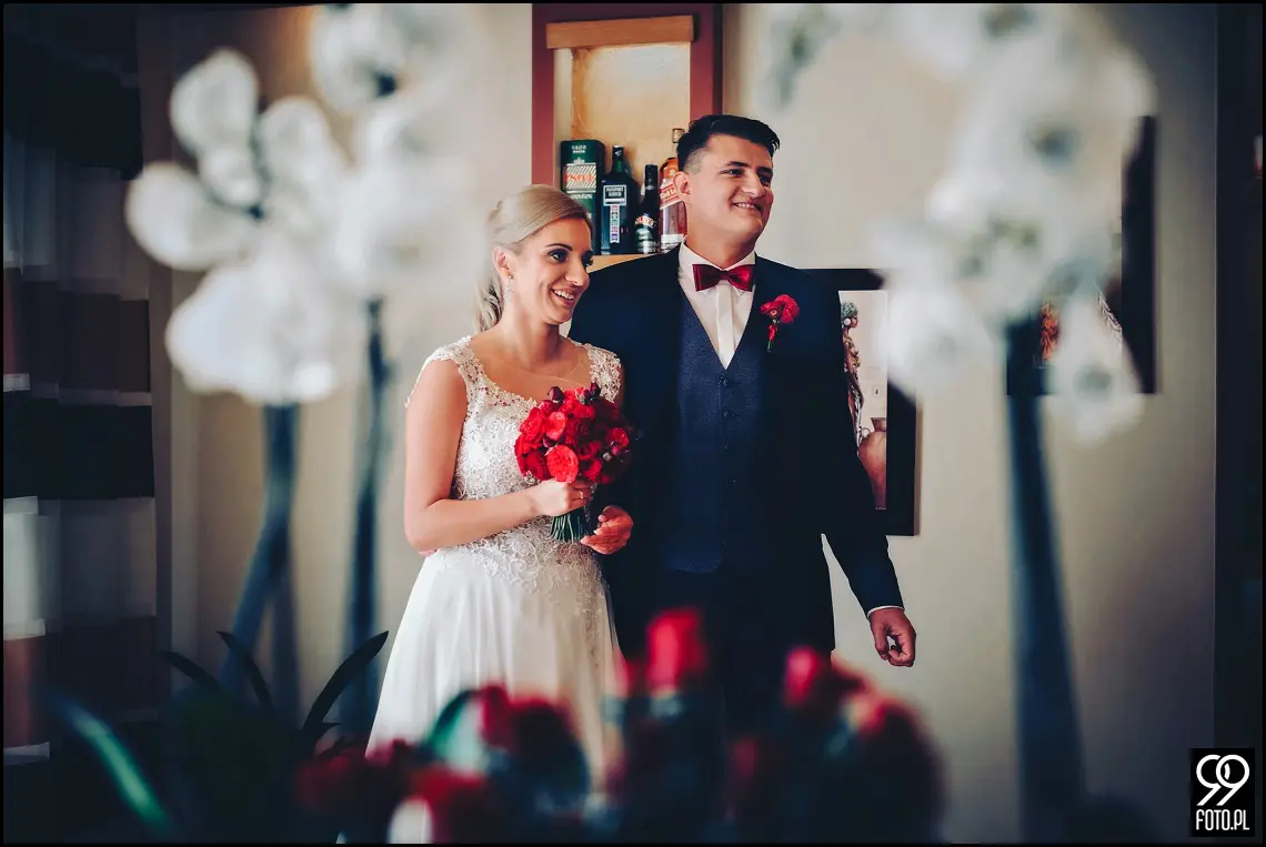 Fotograf ślubny Skawina, Zdjęcia ślubne Restauracja Stek