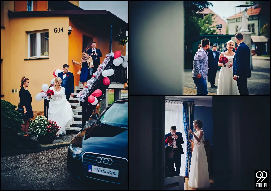 Fotograf ślubny Skawina, Zdjęcia ślubne Restauracja Stek