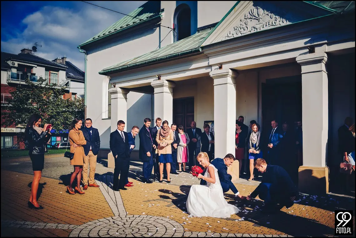 Fotograf ślubny Skawina, Zdjęcia ślubne Restauracja Stek
