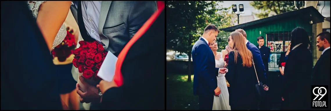 Fotograf ślubny Skawina, Zdjęcia ślubne Restauracja Stek