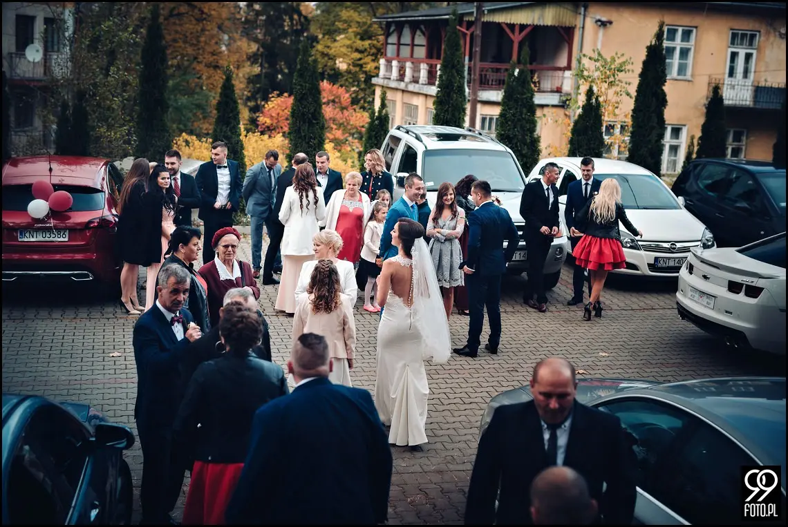 fotograf ślubny Rabka Zdrój, góralski klimat ślubny, wesele kabanos spytkowice