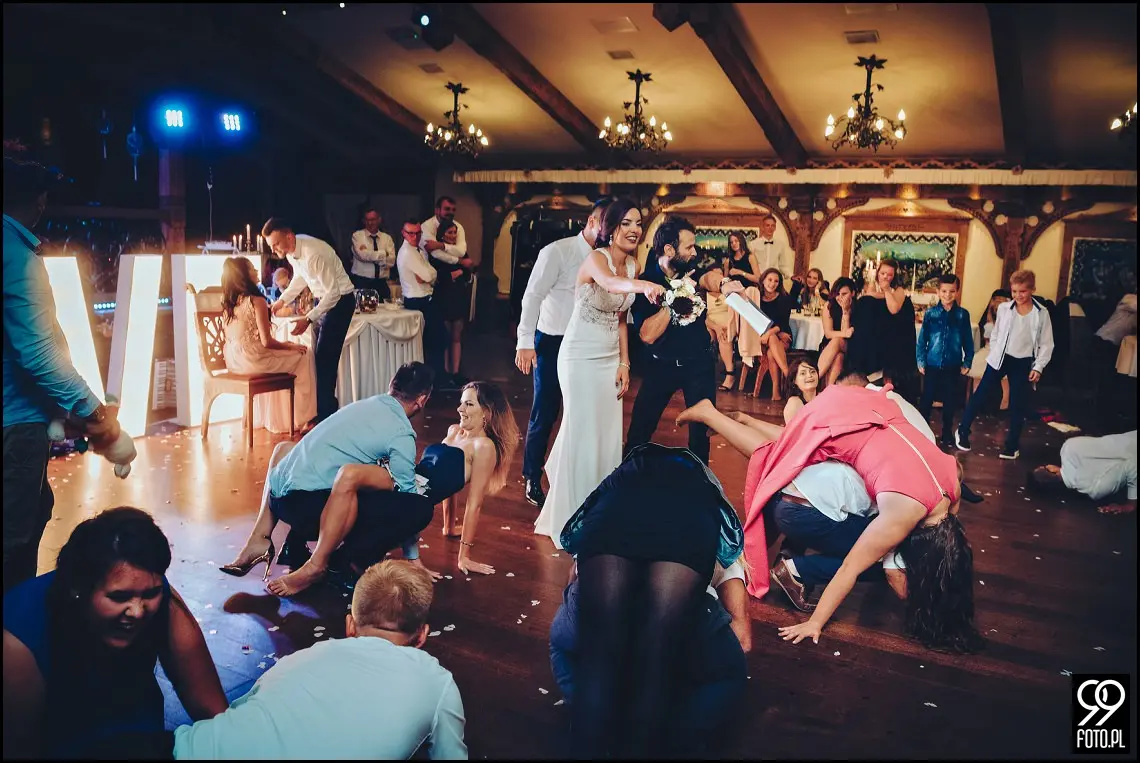 fotograf ślubny Rabka Zdrój, góralski klimat ślubny, wesele kabanos spytkowice