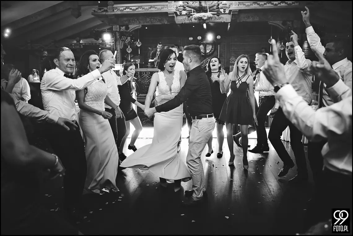 fotograf ślubny Rabka Zdrój, góralski klimat ślubny, wesele kabanos spytkowice