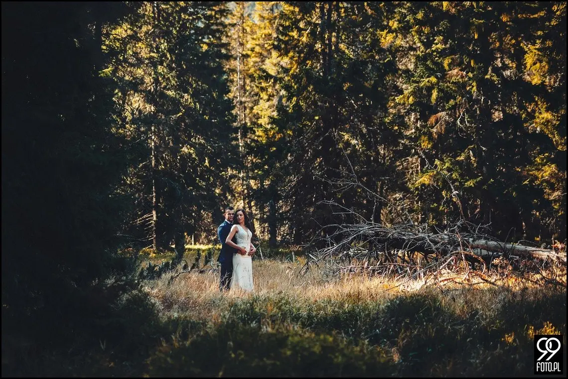 plener strbskie pleso, popradzki staw zdjęcia ślubne, sesja ślubna Słowacja