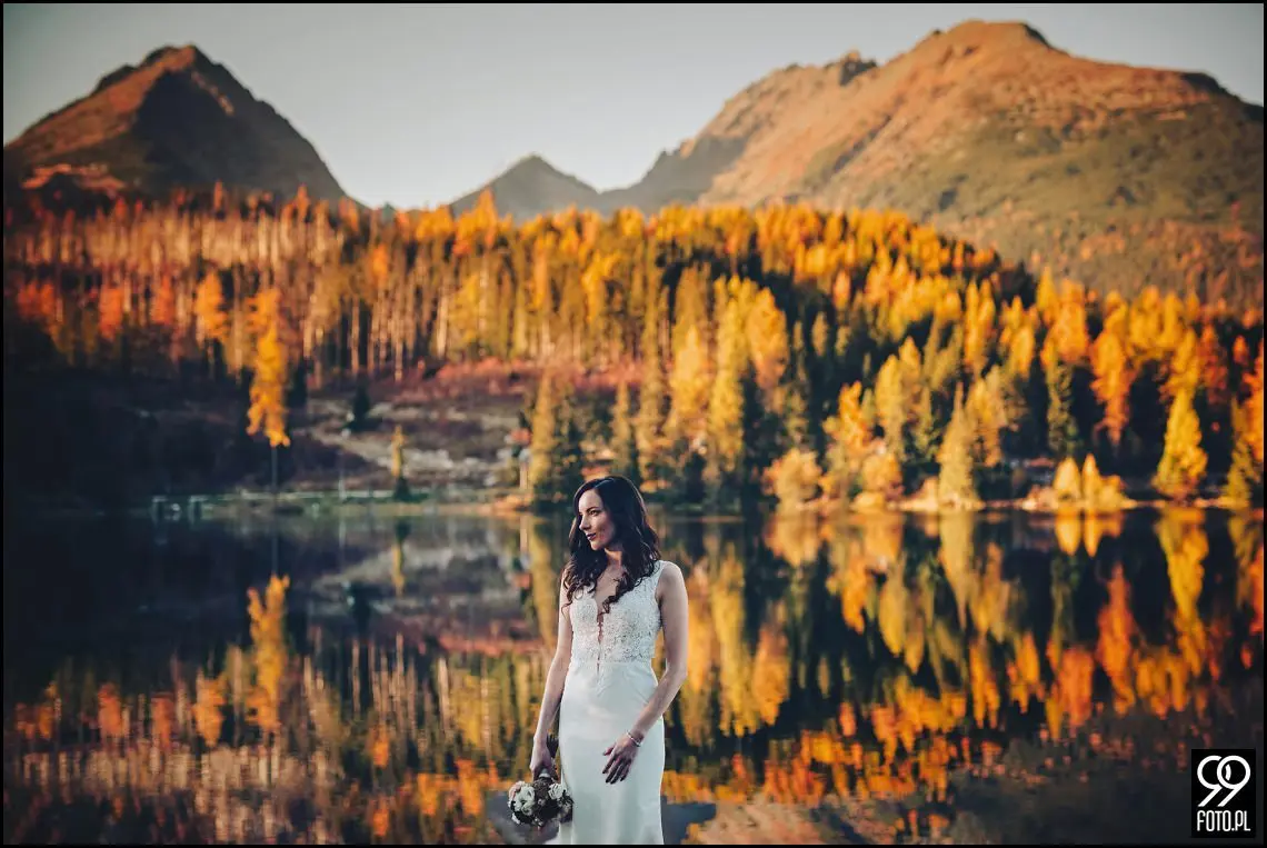 plener strbskie pleso, popradzki staw zdjęcia ślubne, sesja ślubna Słowacja