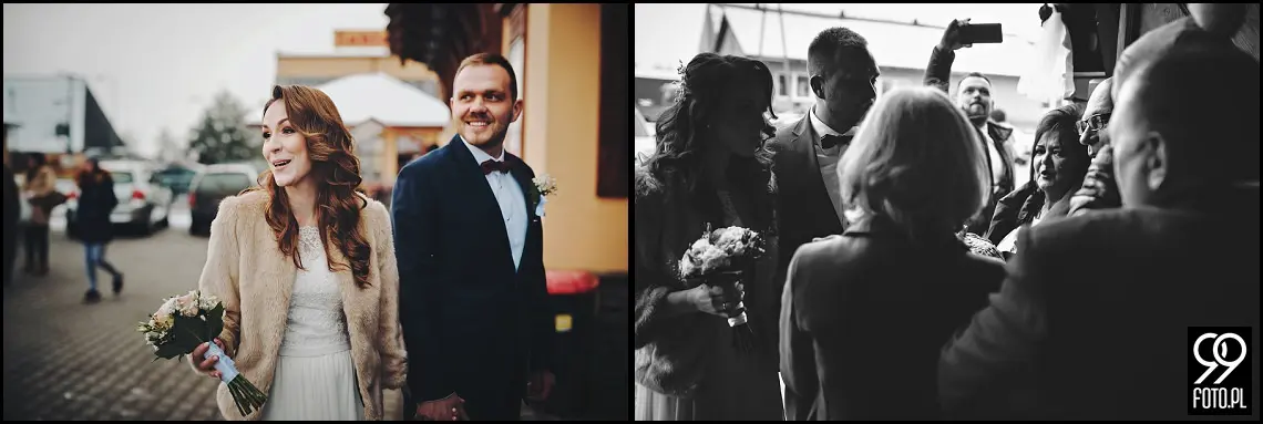 Dom weselny w Jabłonce, zdjęcia ślubne Przystań w Kabanosie, fotograf na wesele Jabłonka