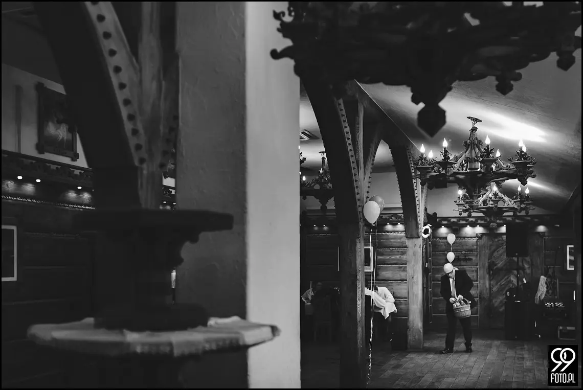 Dom weselny w Jabłonce, zdjęcia ślubne Przystań w Kabanosie, fotograf na wesele Jabłonka