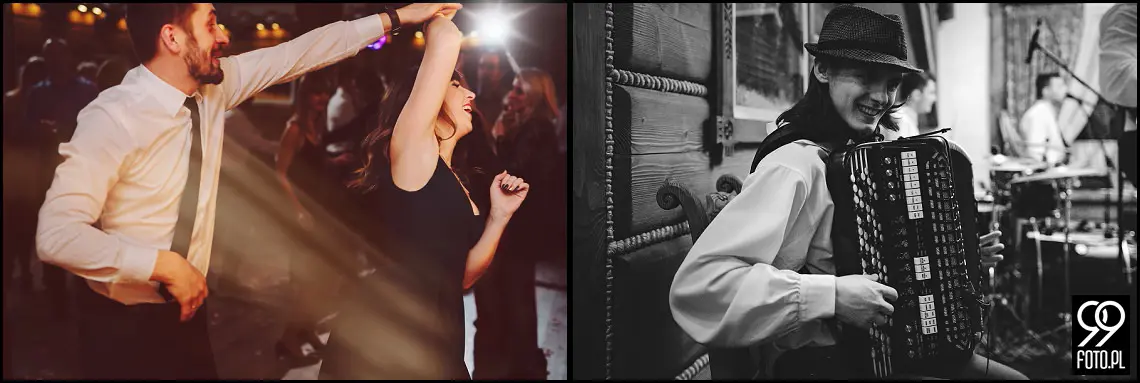 Dom weselny w Jabłonce, zdjęcia ślubne Przystań w Kabanosie, fotograf na wesele Jabłonka