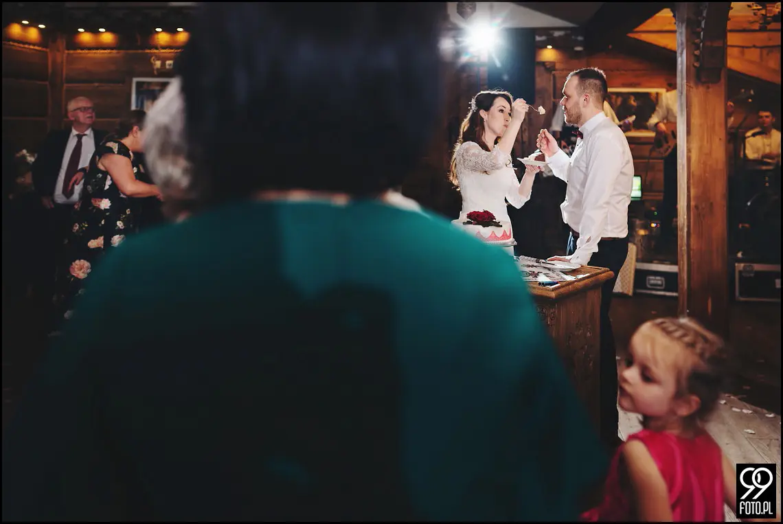 Dom weselny w Jabłonce, zdjęcia ślubne Przystań w Kabanosie, fotograf na wesele Jabłonka