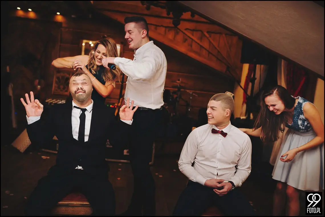 Dom weselny w Jabłonce, zdjęcia ślubne Przystań w Kabanosie, fotograf na wesele Jabłonka