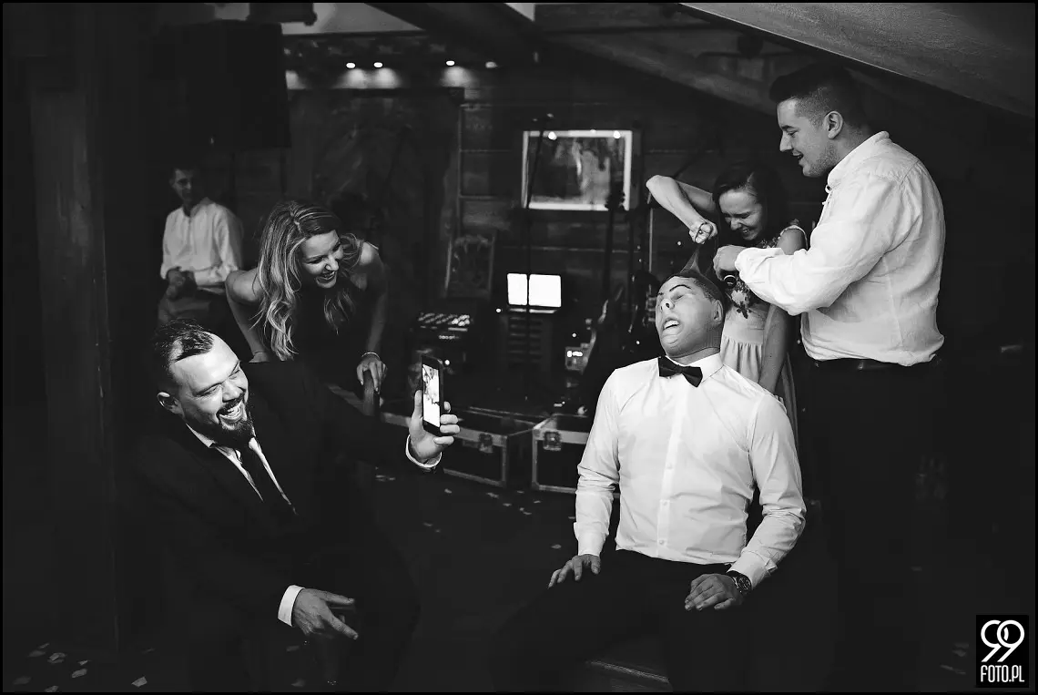 Dom weselny w Jabłonce, zdjęcia ślubne Przystań w Kabanosie, fotograf na wesele Jabłonka