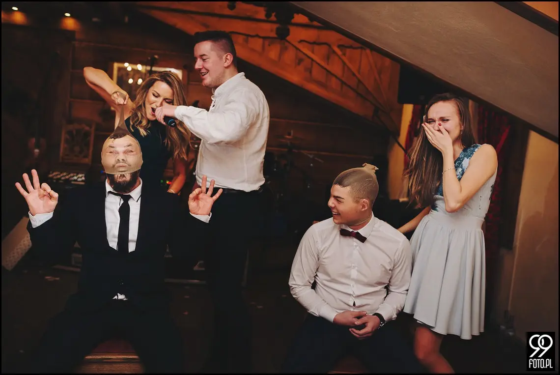 Dom weselny w Jabłonce, zdjęcia ślubne Przystań w Kabanosie, fotograf na wesele Jabłonka