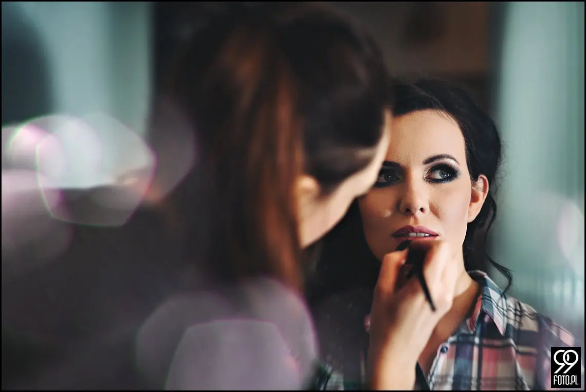 Zimowy ślub Kraków, Kościół na Szkanych Domach, reportaż ślubny Nowa Huta