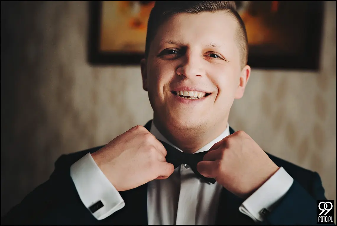 Zimowy ślub Kraków, Kościół na Szkanych Domach, reportaż ślubny Nowa Huta