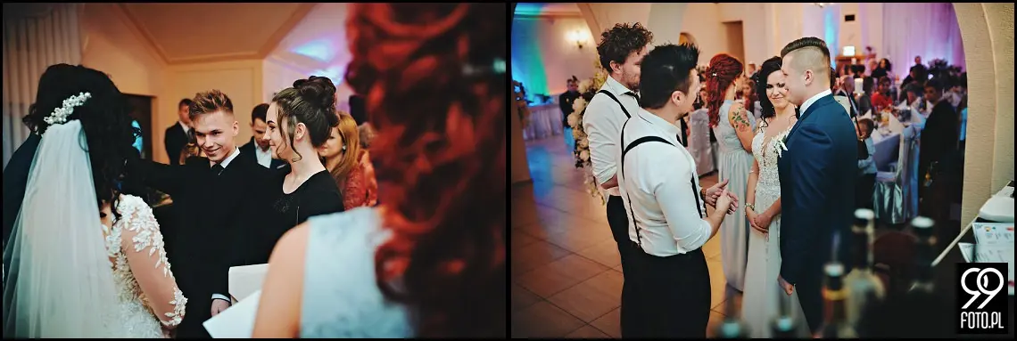 Zimowy ślub Kraków, Kościół na Szkanych Domach, reportaż ślubny Nowa Huta