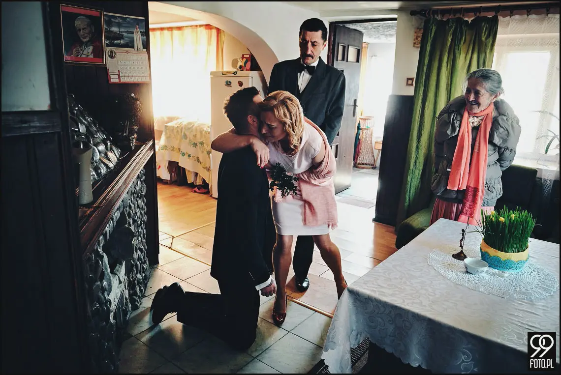 Dom weselny Aleksandra, zdjęcia ślubne Mszana Dolna, fotograf na wesele Mszana