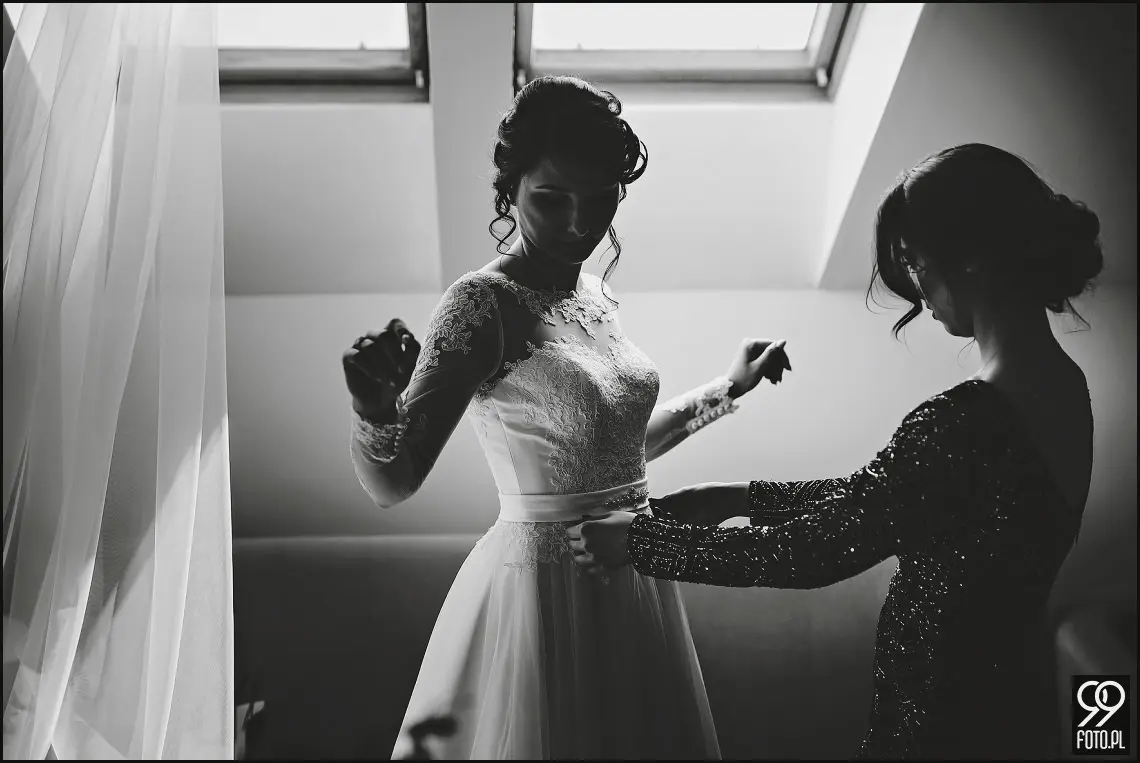 Hotel Margerita Kraków, magiczny wystrój sali weselnej, ślub w Krakowie