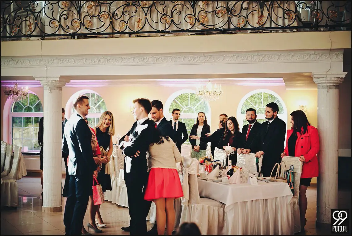 Hotel Margerita Kraków, magiczny wystrój sali weselnej, ślub w Krakowie