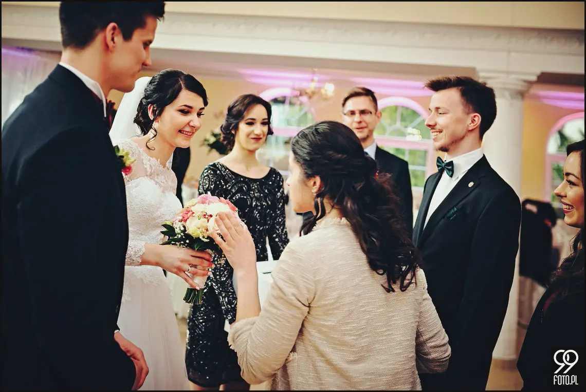 Hotel Margerita Kraków, magiczny wystrój sali weselnej, ślub w Krakowie