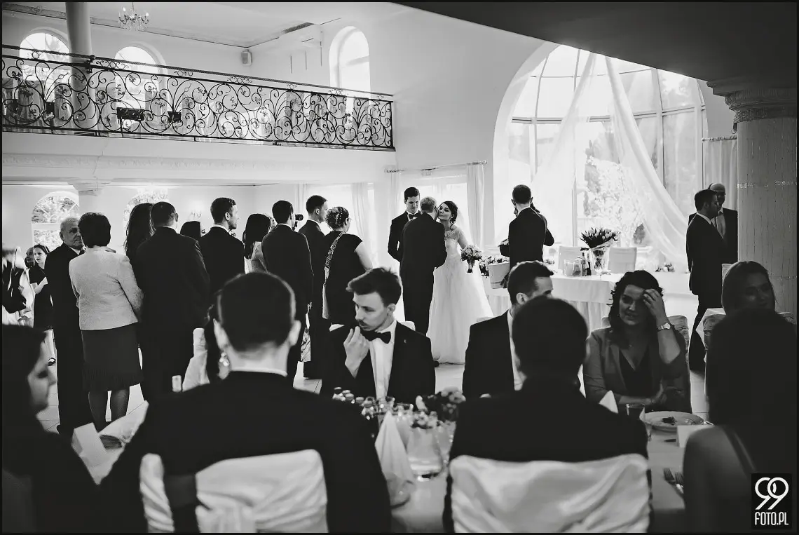 Hotel Margerita Kraków, magiczny wystrój sali weselnej, ślub w Krakowie