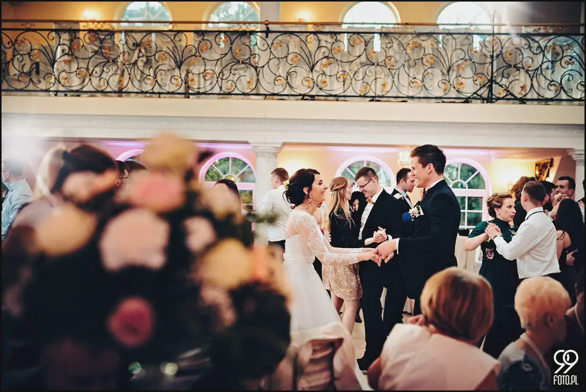 Hotel Margerita Kraków, magiczny wystrój sali weselnej, ślub w Krakowie