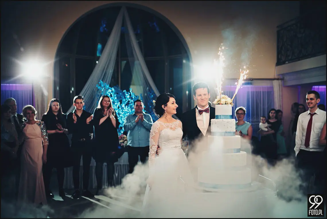 Hotel Margerita Kraków, magiczny wystrój sali weselnej, ślub w Krakowie