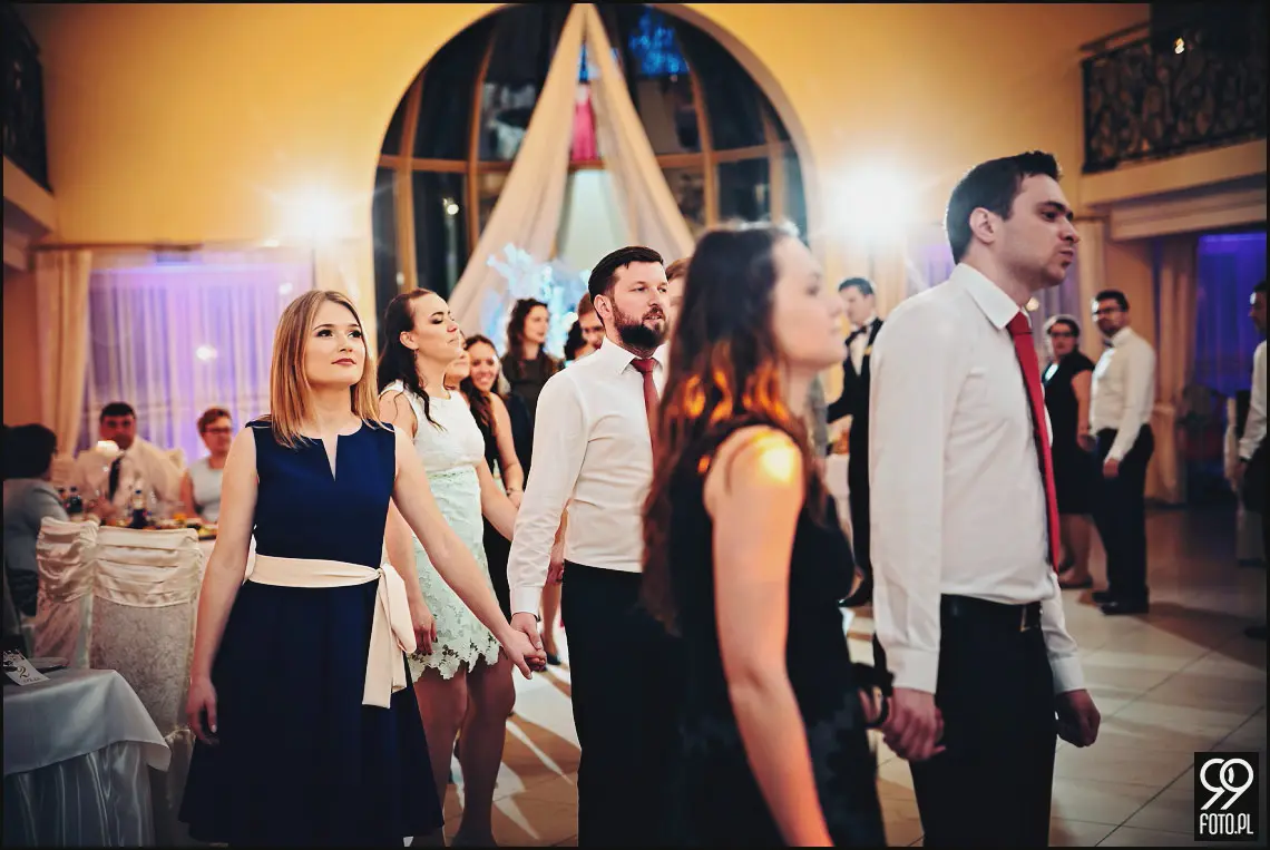 Hotel Margerita Kraków, magiczny wystrój sali weselnej, ślub w Krakowie