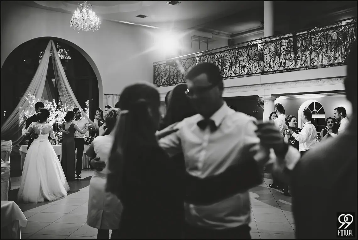 Hotel Margerita Kraków, magiczny wystrój sali weselnej, ślub w Krakowie