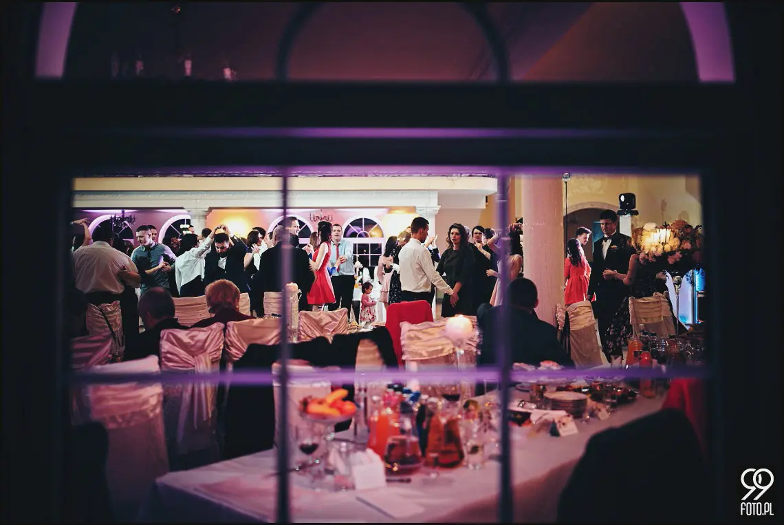 Hotel Margerita Kraków, magiczny wystrój sali weselnej, ślub w Krakowie