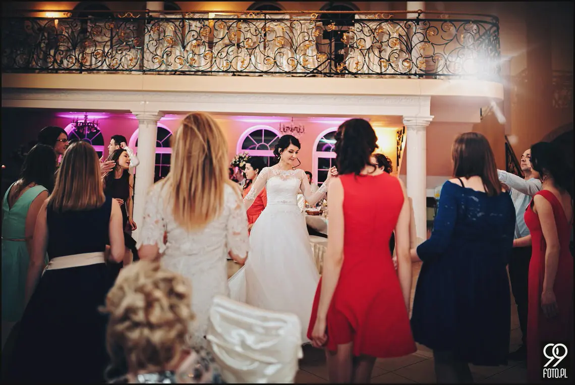 Hotel Margerita Kraków, magiczny wystrój sali weselnej, ślub w Krakowie