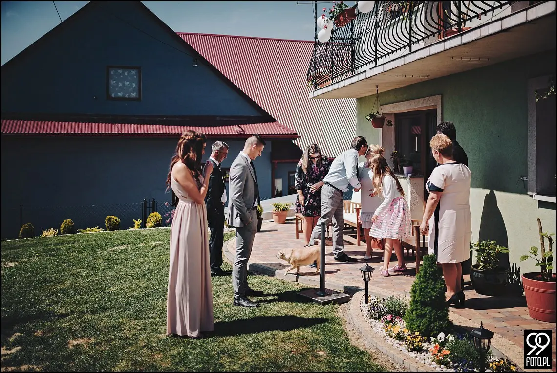 Przystań w Kabanosie Spytkowice, zdjęcia ślubne Jordanów, Dom Weselny Spytkowice