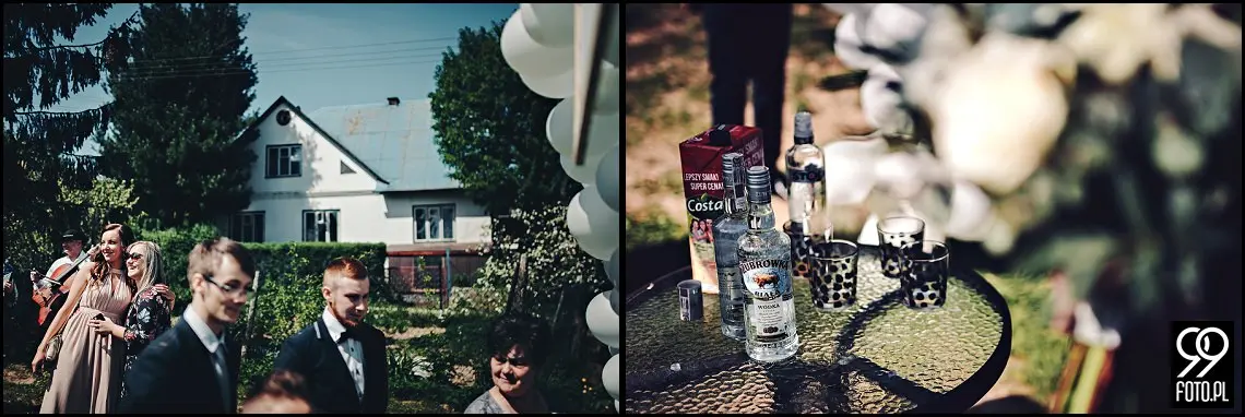 Przystań w Kabanosie Spytkowice, zdjęcia ślubne Jordanów, Dom Weselny Spytkowice