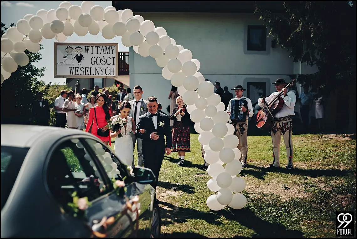 Przystań w Kabanosie Spytkowice, zdjęcia ślubne Jordanów, Dom Weselny Spytkowice
