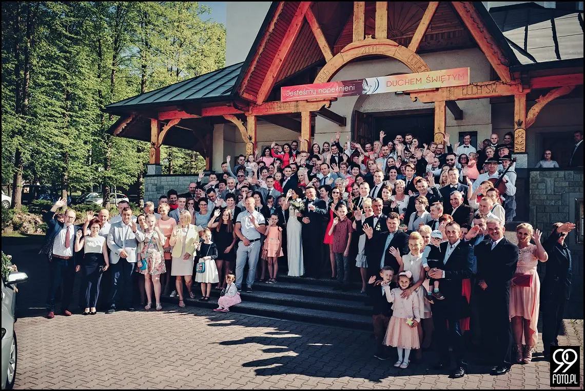 Przystań w Kabanosie Spytkowice, zdjęcia ślubne Jordanów, Dom Weselny Spytkowice