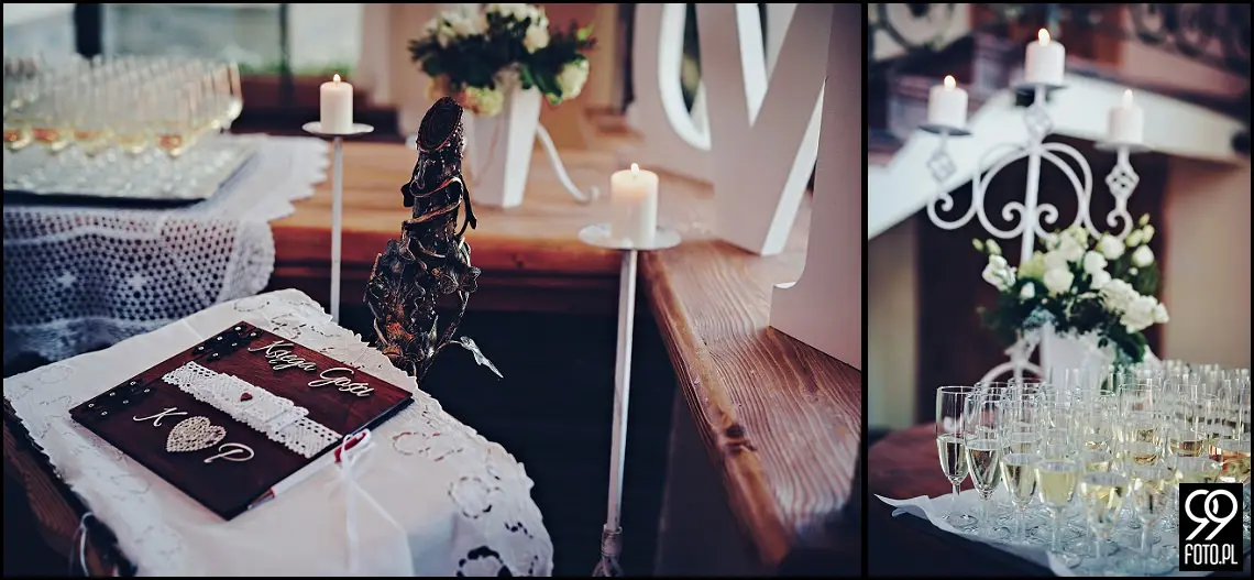 Przystań w Kabanosie Spytkowice, zdjęcia ślubne Jordanów, Dom Weselny Spytkowice