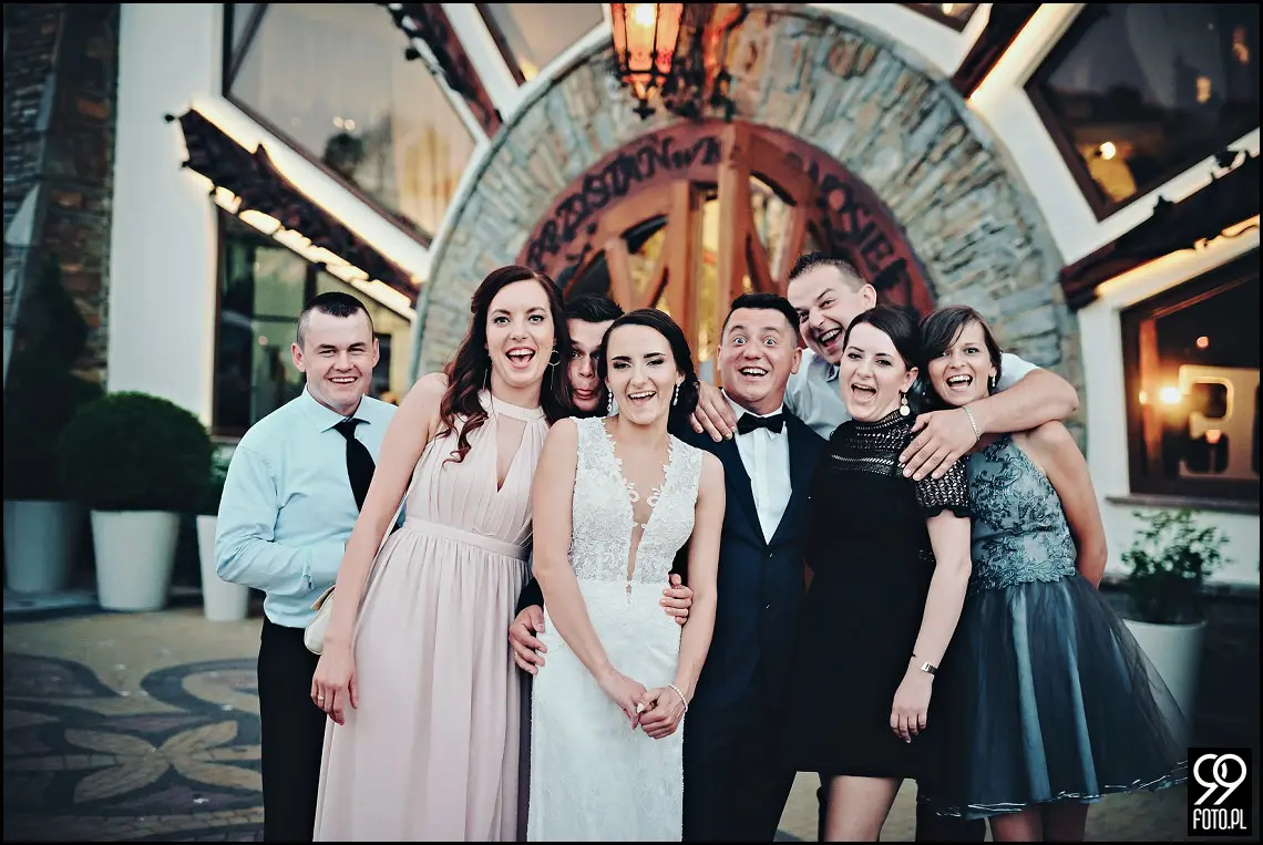 Przystań w Kabanosie Spytkowice, zdjęcia ślubne Jordanów, Dom Weselny Spytkowice