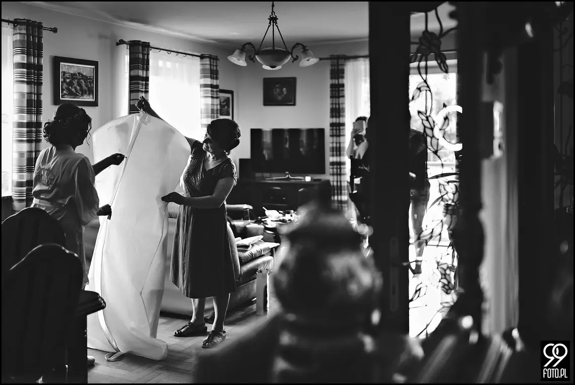 Sala weselna Folwark Zalesie, Reportaż ślubny Wieliczka