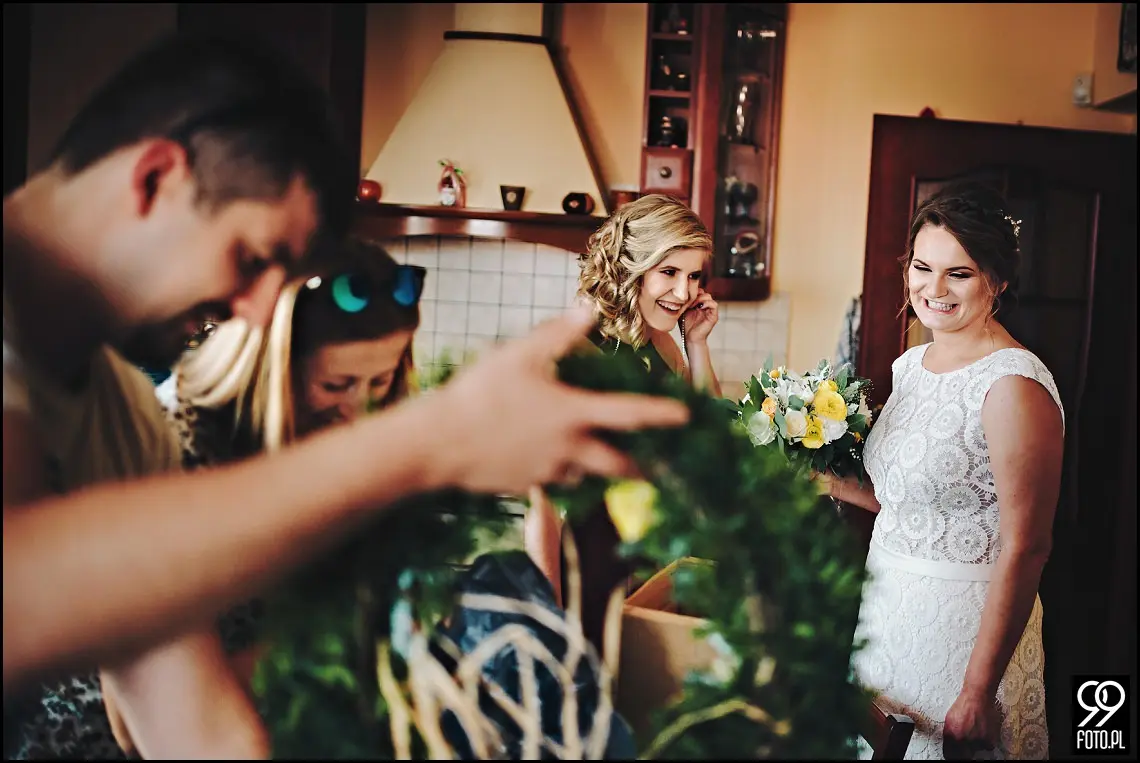 Sala weselna Folwark Zalesie, Reportaż ślubny Wieliczka