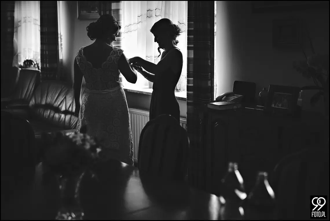 Sala weselna Folwark Zalesie, Reportaż ślubny Wieliczka