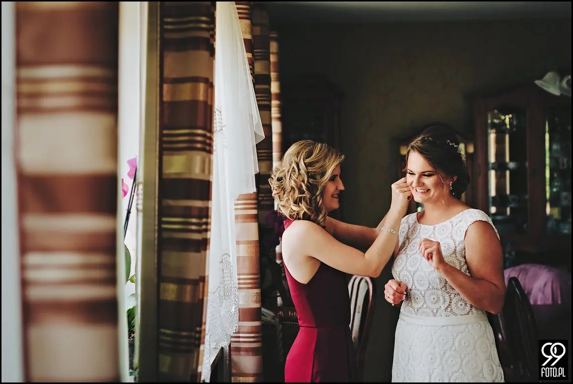 Sala weselna Folwark Zalesie, Reportaż ślubny Wieliczka