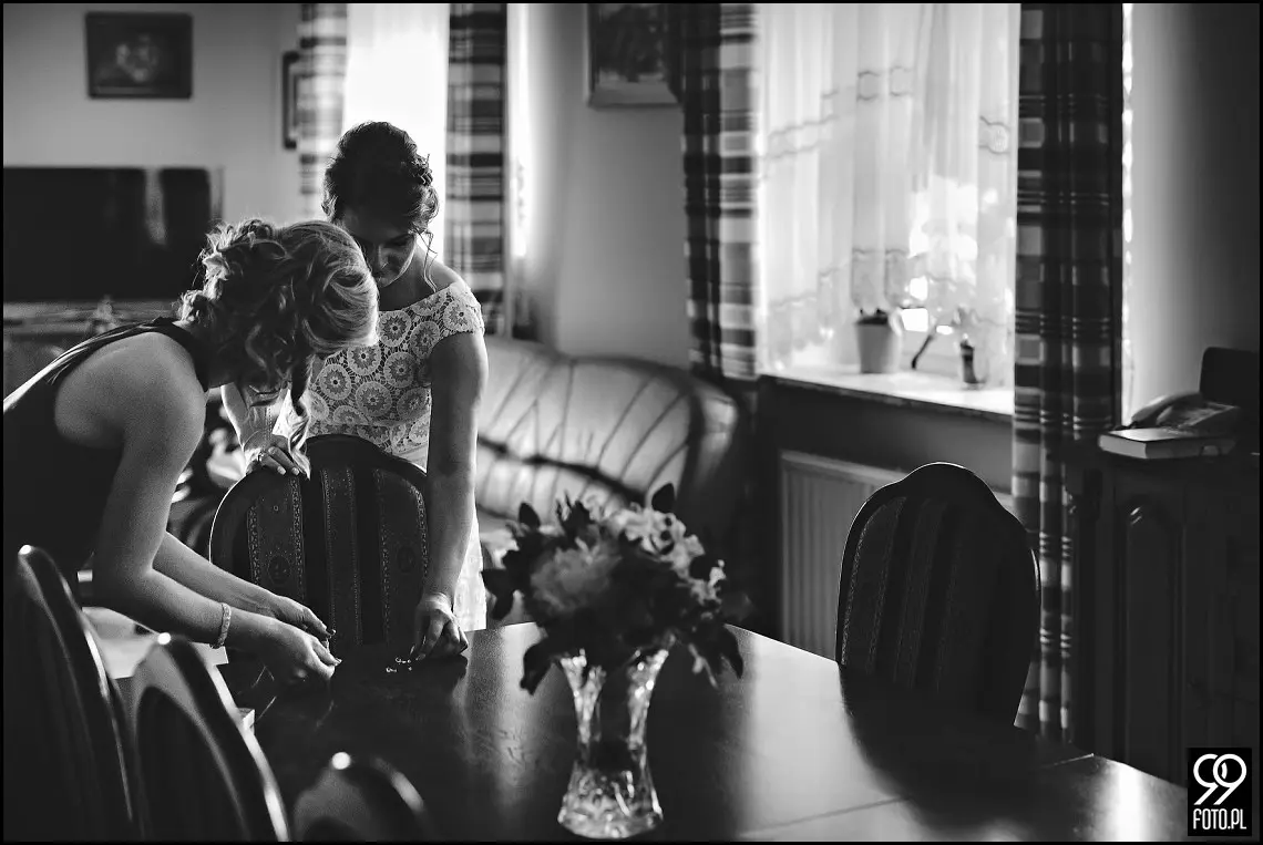 Sala weselna Folwark Zalesie, Reportaż ślubny Wieliczka