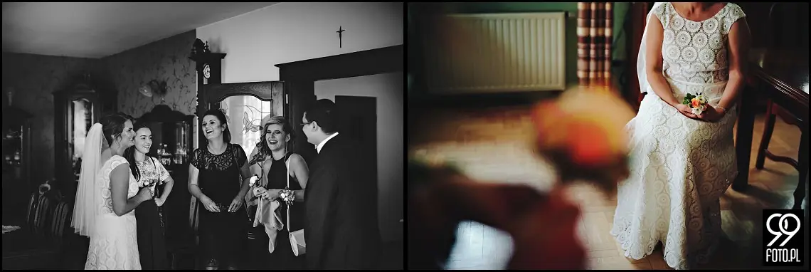 Sala weselna Folwark Zalesie, Reportaż ślubny Wieliczka