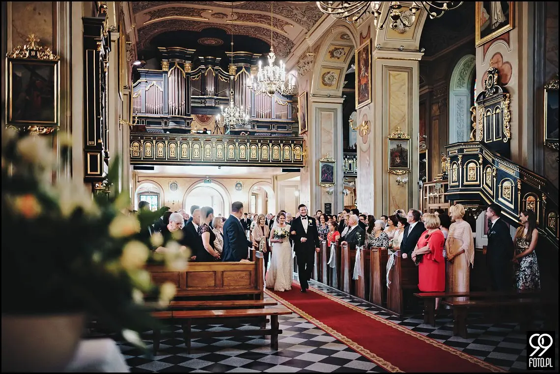 Sala weselna Folwark Zalesie, Reportaż ślubny Wieliczka