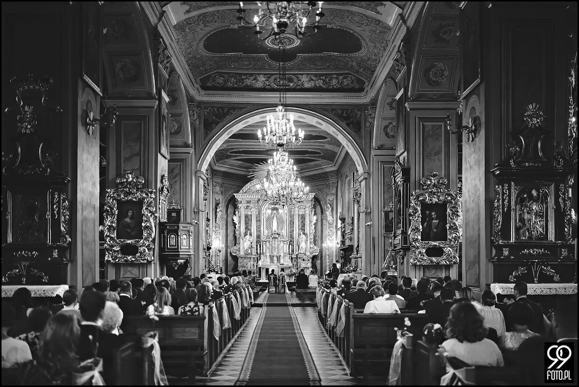 Sala weselna Folwark Zalesie, Reportaż ślubny Wieliczka