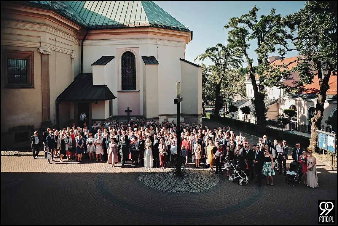 Sala weselna Folwark Zalesie, Reportaż ślubny Wieliczka