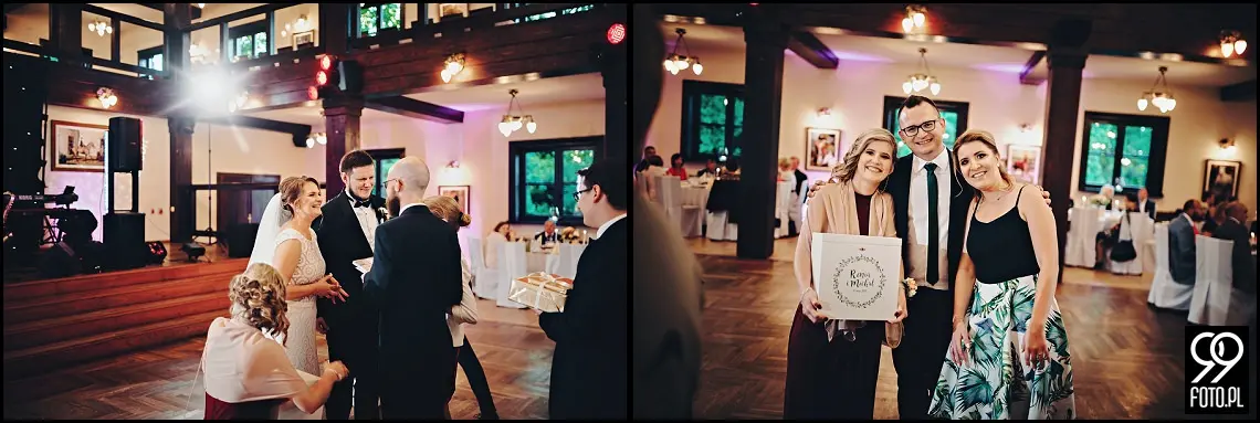 Sala weselna Folwark Zalesie, Reportaż ślubny Wieliczka